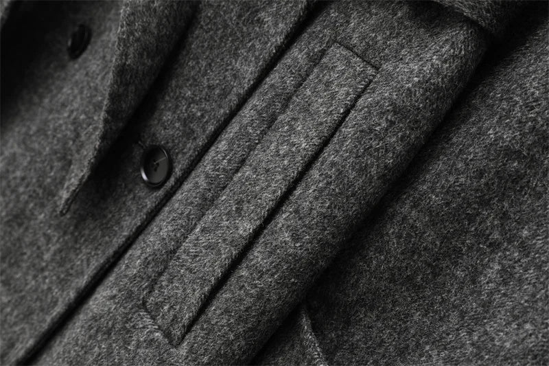 Renethara | Women's Double Breasted | Woolen Coat | Trench Coat — 2