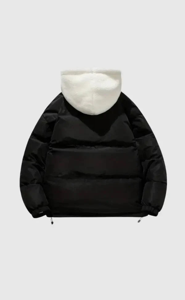 Renethlia | Women's Puffer Jacket Sherpa Lined Winter Outdoor