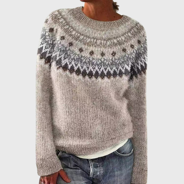 Seldessa | Women's Knit Cozy LUXURIOUS AND SOFT CASHMERE sweater — 8337