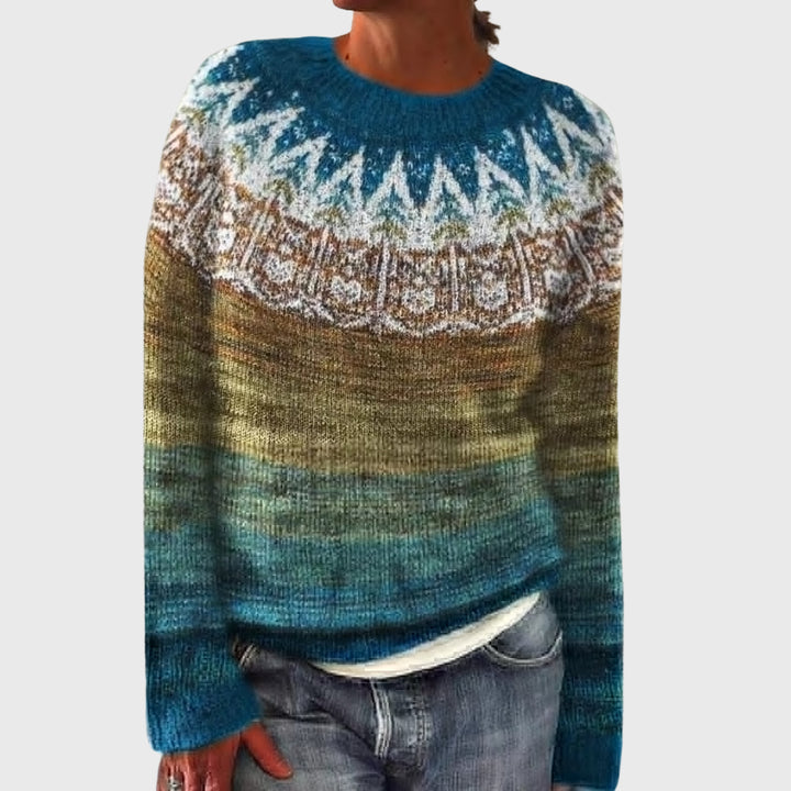 Seldessa | Women's Knit Cozy LUXURIOUS AND SOFT CASHMERE sweater — 8338