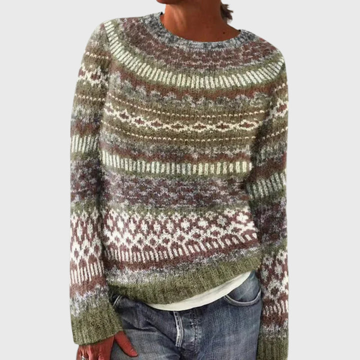 Seldessa | Women's Knit Cozy LUXURIOUS AND SOFT CASHMERE sweater — 8339