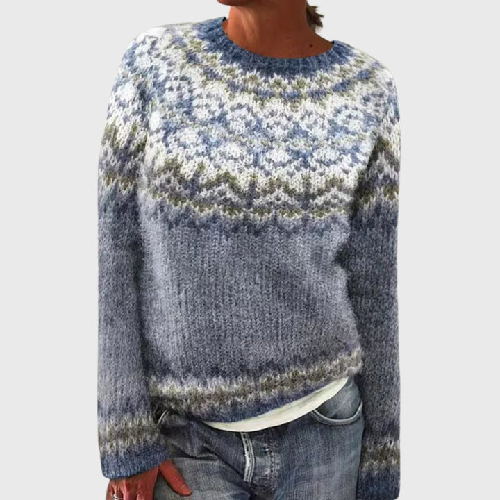Seldessa | Women's Knit Cozy LUXURIOUS AND SOFT CASHMERE sweater — 8601
