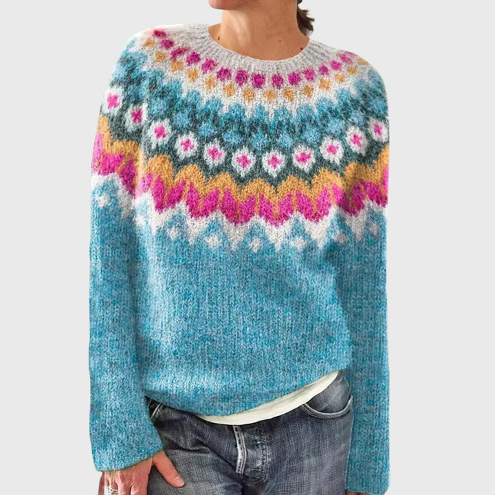 Seldessa | Women's Knit Cozy LUXURIOUS AND SOFT CASHMERE sweater — 8602