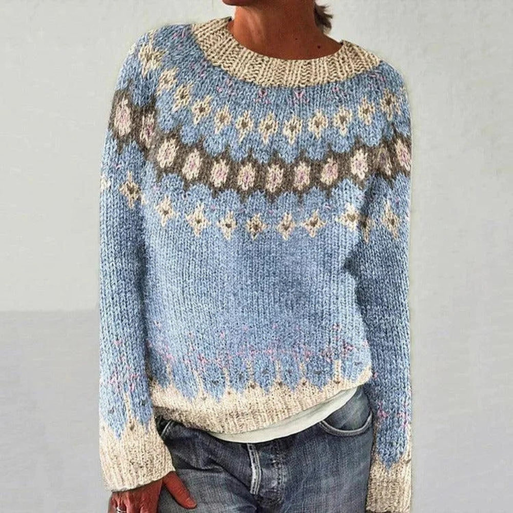 Seldessa | Women's Knit Cozy LUXURIOUS AND SOFT CASHMERE sweater — 8603