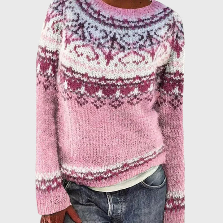 Seldessa | Women's Knit Cozy LUXURIOUS AND SOFT CASHMERE sweater — 8608