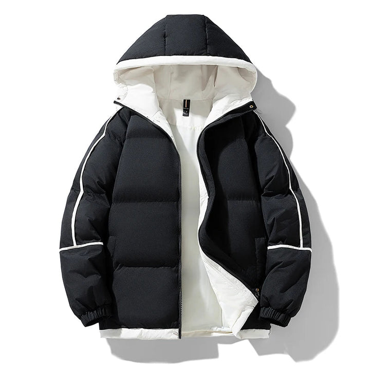 Solbelle | Women's Windbreaker Jacket | warm Parka Jacket — Black