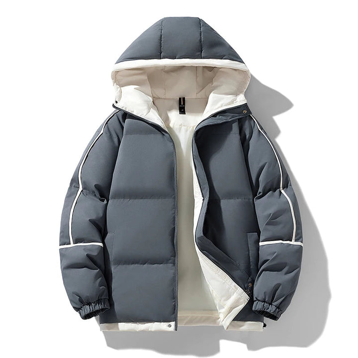 Solbelle | Women's Windbreaker Jacket | warm Parka Jacket — Grey