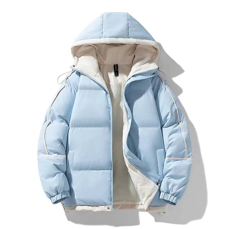 Solbelle | Women's Windbreaker Jacket | warm Parka Jacket — Light Blue