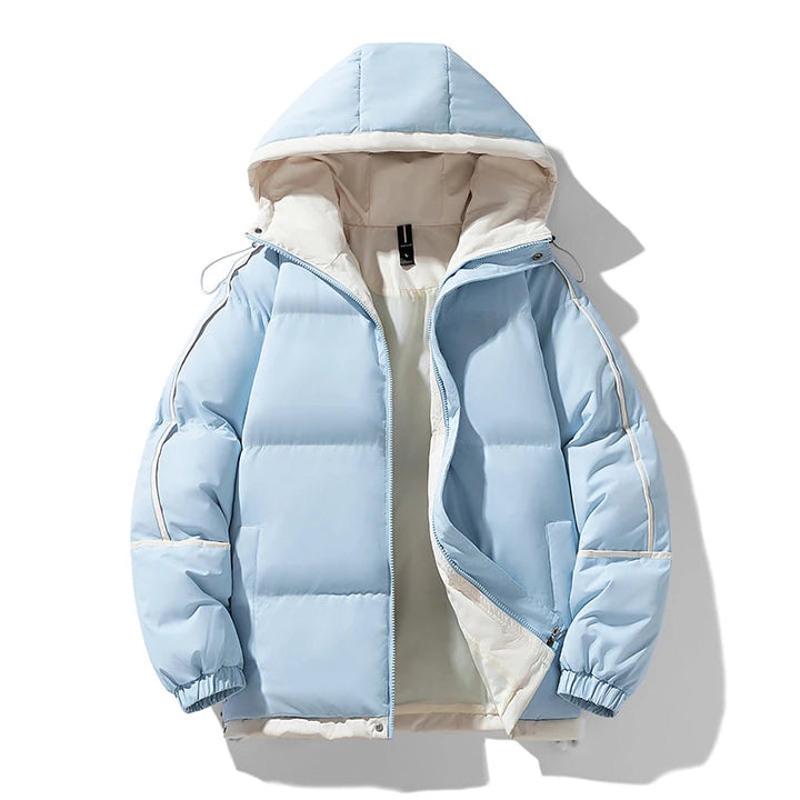 Solbelle | Women's Windbreaker Jacket | warm Parka Jacket — Light Blue
