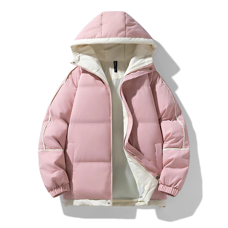 Solbelle | Women's Windbreaker Jacket | warm Parka Jacket — Pink