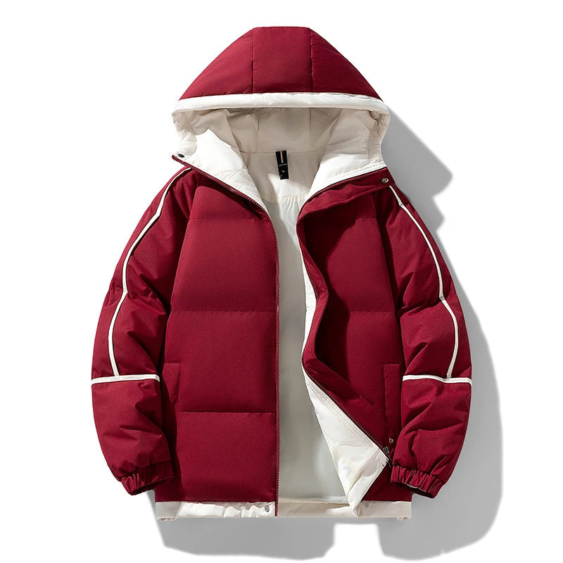 Solbelle | Women's Windbreaker Jacket | warm Parka Jacket — Red