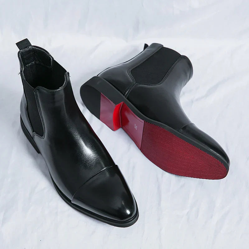 Solora | Women's Leather Chelsea Boots — 1