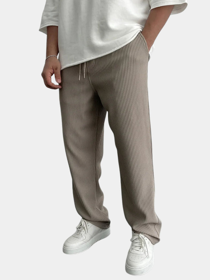 Solthea | Women's Wide-Leg Velin Corduroy Knit Pants — 1
