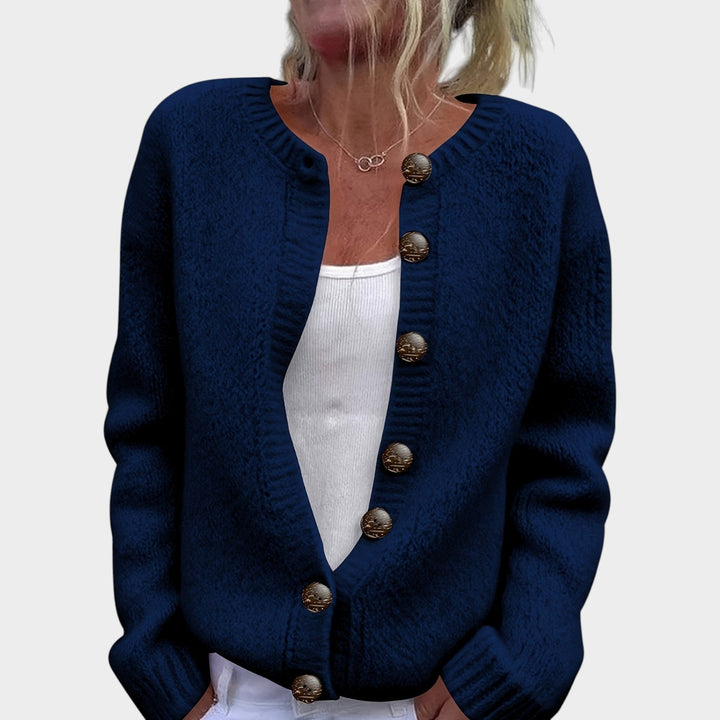 Tessaolde | Women's Chunky Knit Long Sleeve Cardigan