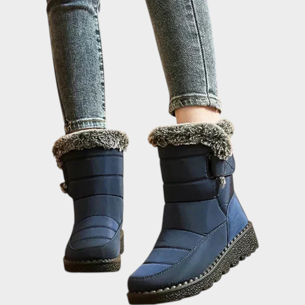 Valecine | Women's Waterproof Snow Boots Fur Lining Slip Resistant — 2