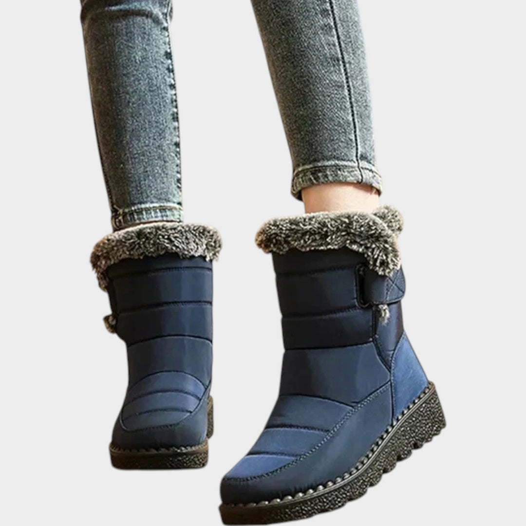 Valecine | Women's Waterproof Snow Boots Fur Lining Slip Resistant — 2