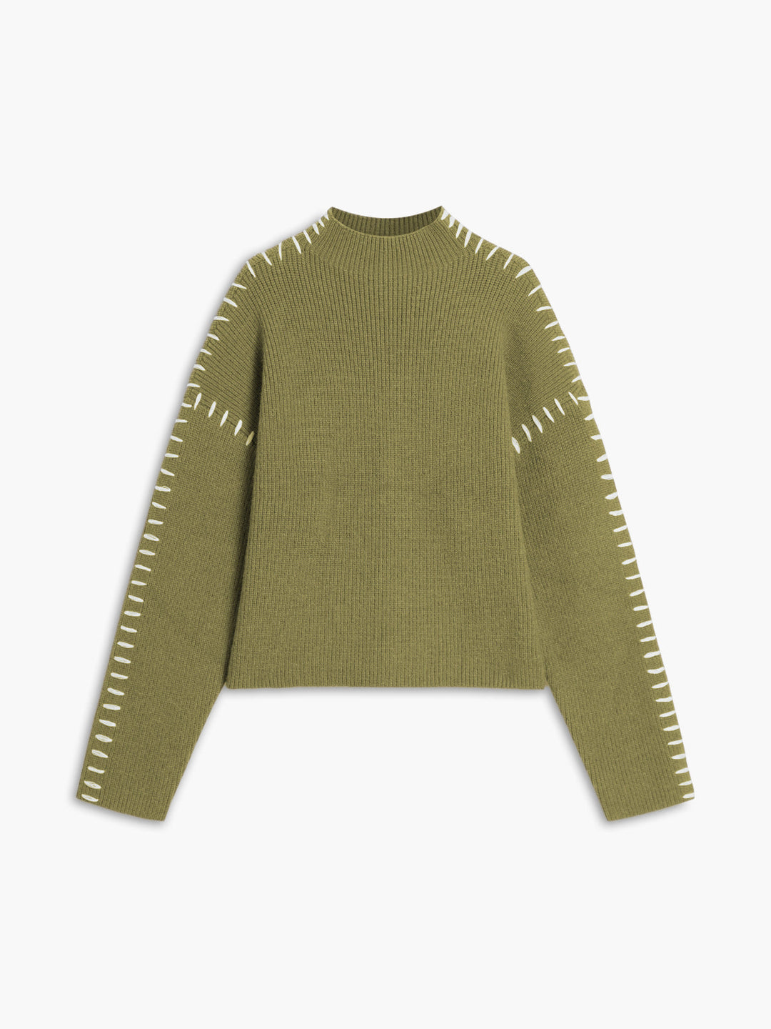 Vesperelle | Women's Cardigan Mock Neck Oversized Knit Everyday Wear