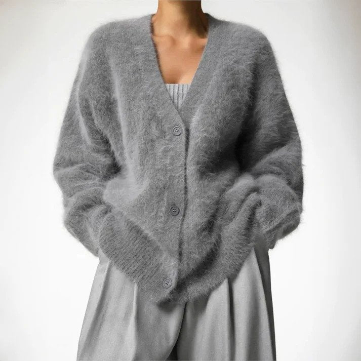 Vesperessa | Women's Cozy Elegant And Soft Luxury Everyday Cardigan — 2