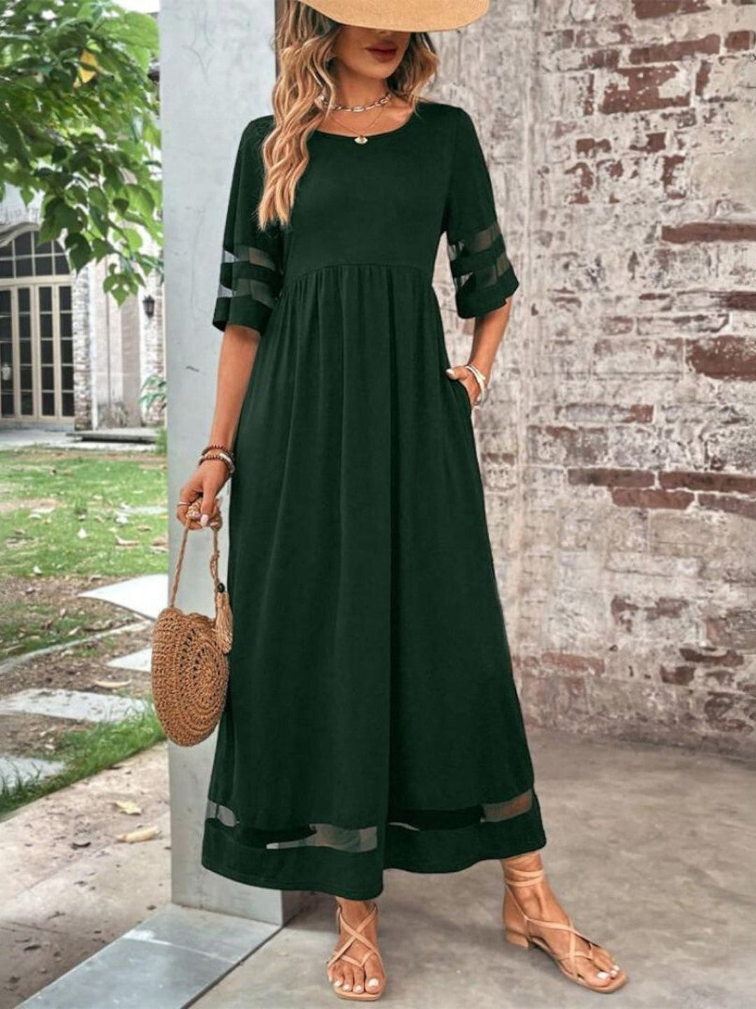 Wilhelmina | Women's Comfort Slip-On Maxi Dress Flats — 3