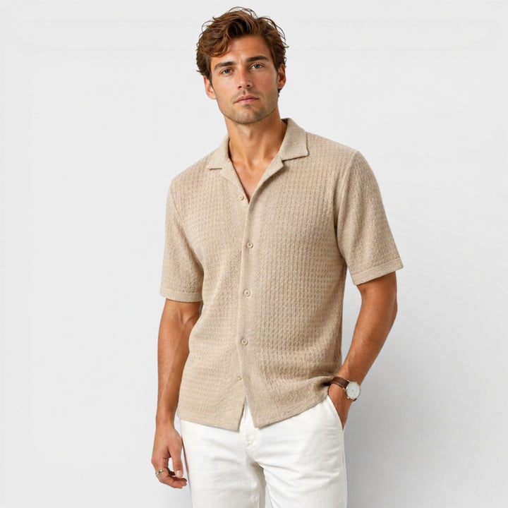 Wren | Women's Button-Up Men’s Elegant Shirt – Smart Casual Summer Wear — 1
