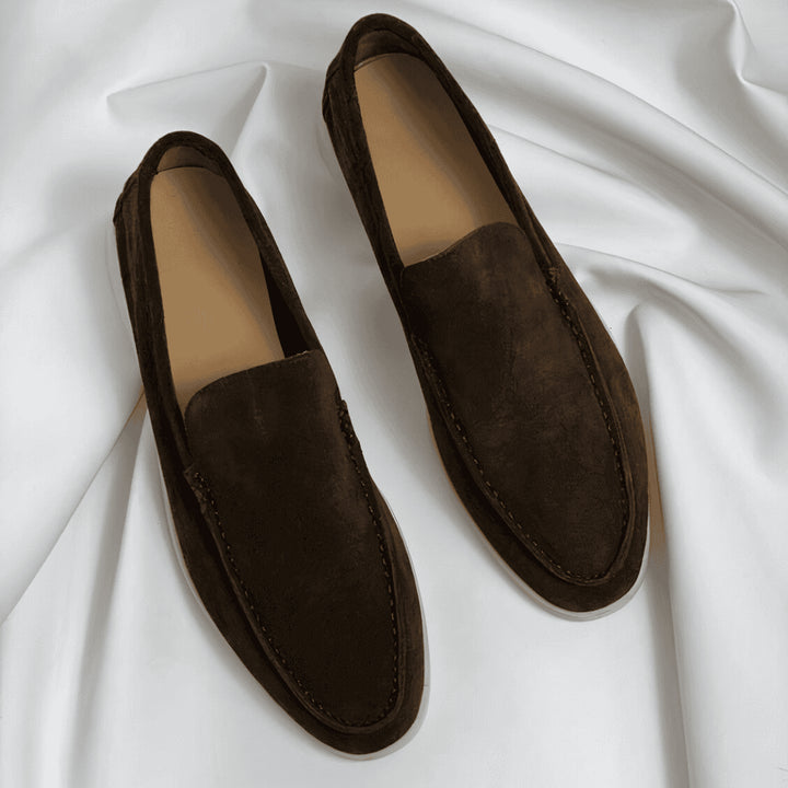 Wynaine | Women's Orthopedic Comfort Slip-On Lightweight Loafers — Brown