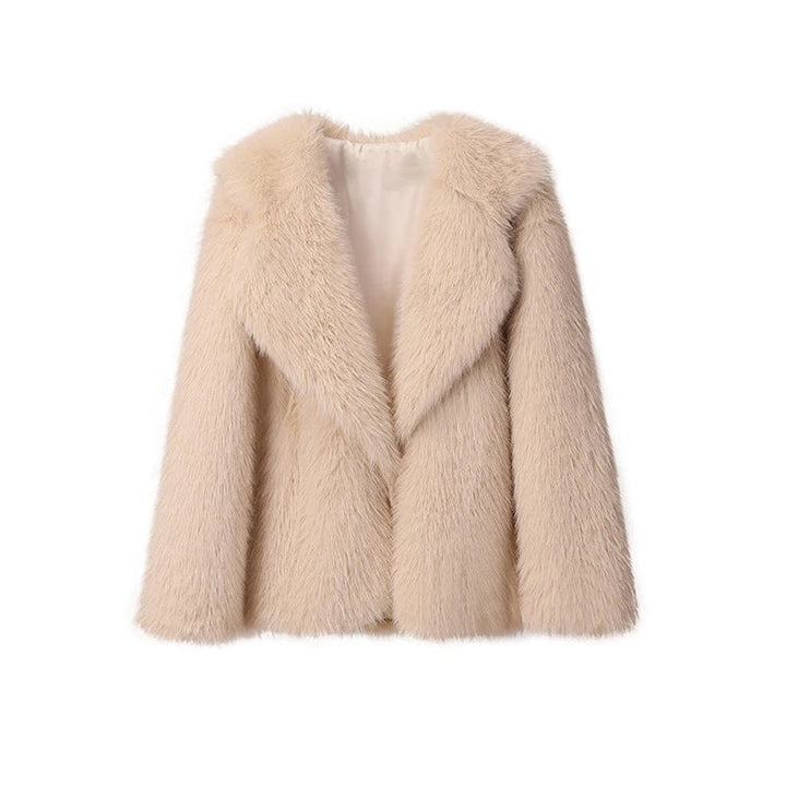 Zaraine | Women's Oversized Fluffy Faux Fur Coat