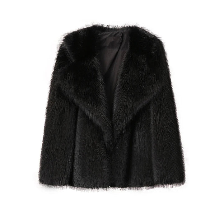 Zaraine | Women's Oversized Fluffy Faux Fur Coat
