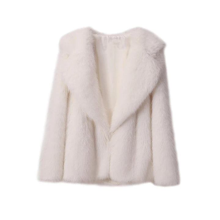 Zaraine | Women's Oversized Fluffy Faux Fur Coat