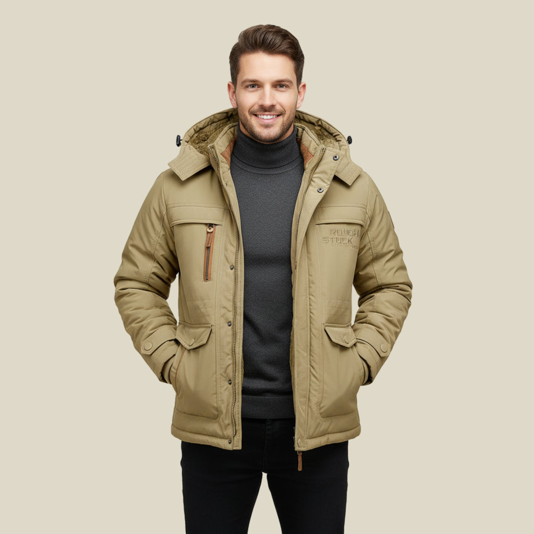 Zaraora | Women's Durable and Comfortable Insulated Jacket — Khaki