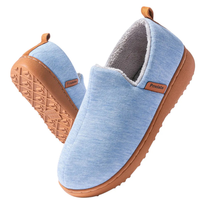 Zillaetta | Women's Fleece-Lined Cushioned Hard Sole Slippers